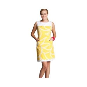 Lilly Pulitzer Sunny Sunshine Yellow Print Dress